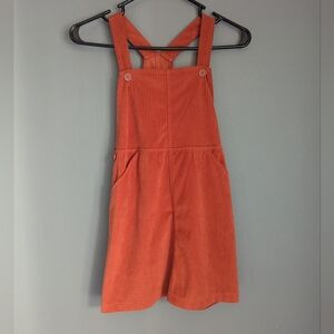 Wonder Nation little girls medium dress Deep Harvest Orange. Adjustable Straps.